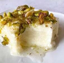 Semolina Halawa with Cream